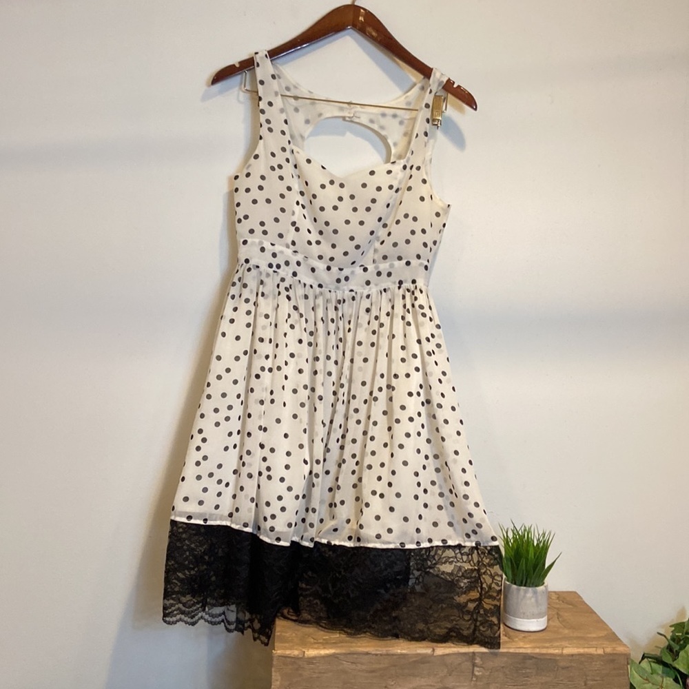 Forever 21 polka Dot Dress - Picture 2 of 9